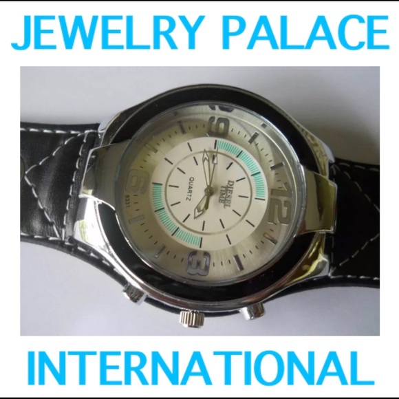 🆕Black/Brown Band Quartz Leather Men Wrist Watch - Picture 5 of 7